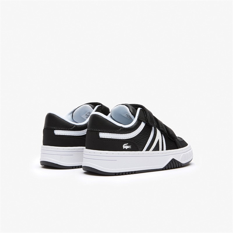 Lacoste Infant L001 Trainers Black/White