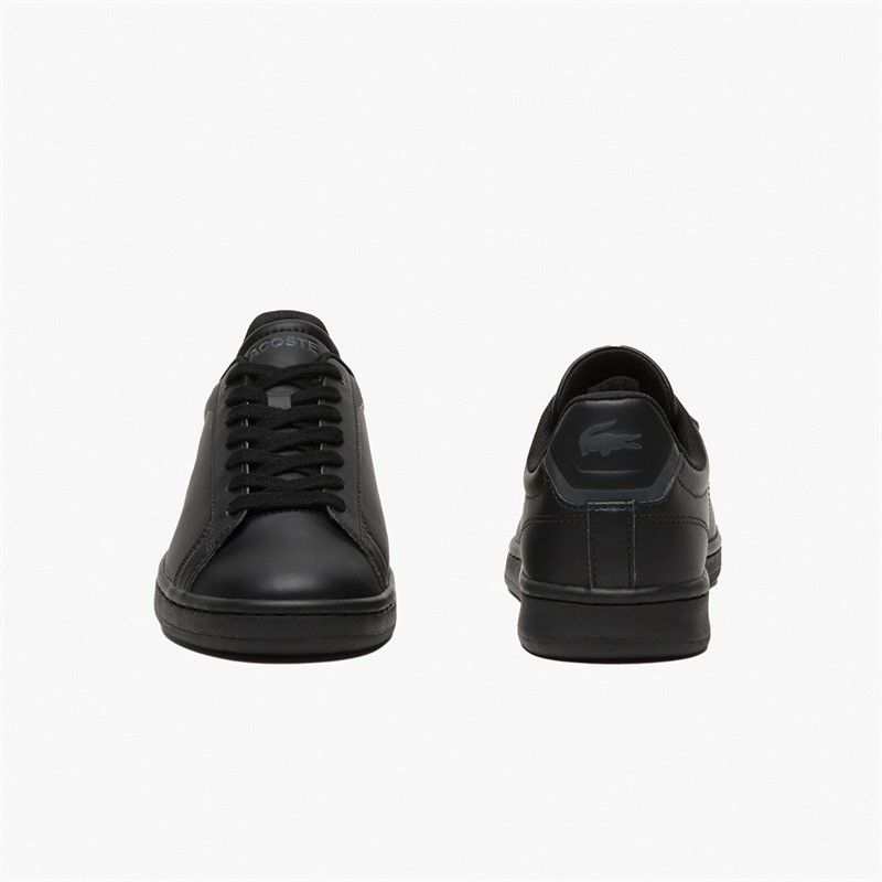 Lacoste Junior Carnaby Pro BL Trainers Black/Black