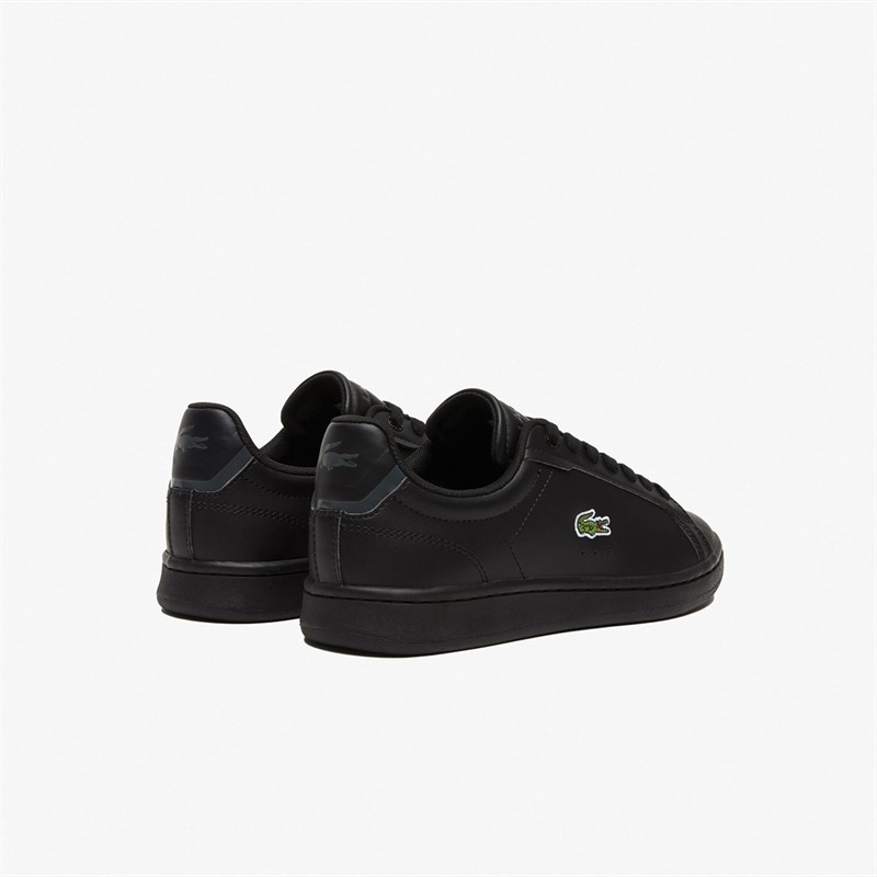 Lacoste Junior Carnaby Pro BL Trainers Black/Black