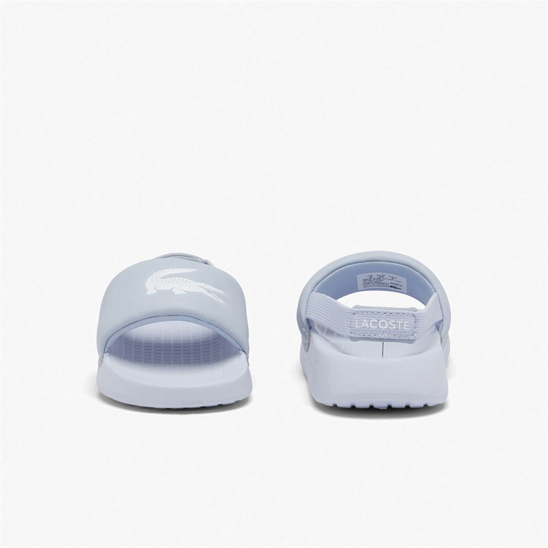 Lacoste Infant Serve Slide 1.0 Light Blue/White