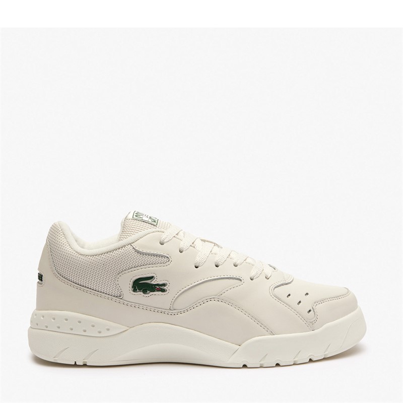 Lacoste Mens Aceline 96 Trainers Off White/Off White