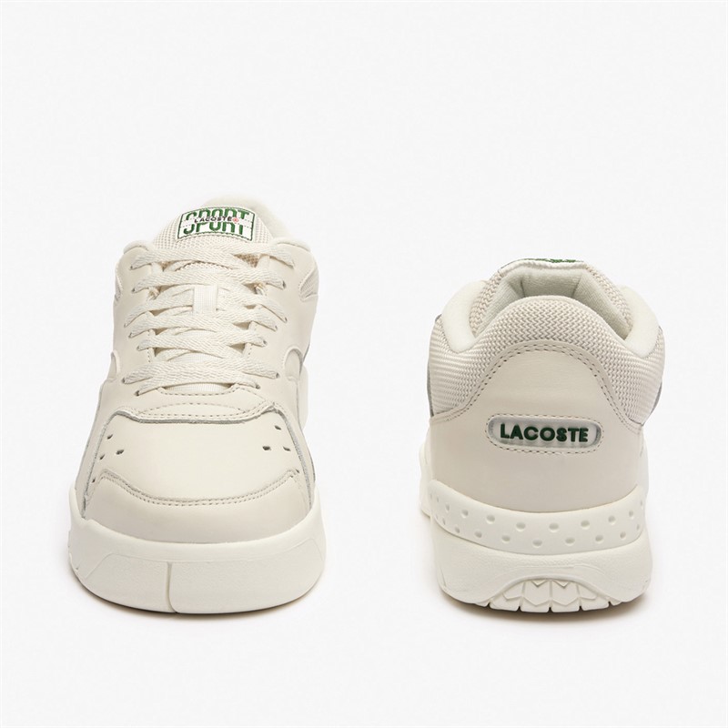 Lacoste Mens Aceline 96 Trainers Off White/Off White