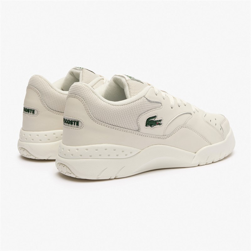 Lacoste Mens Aceline 96 Trainers Off White/Off White