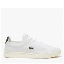 Lacoste Mens Carnaby Piquee Trainers White/Green