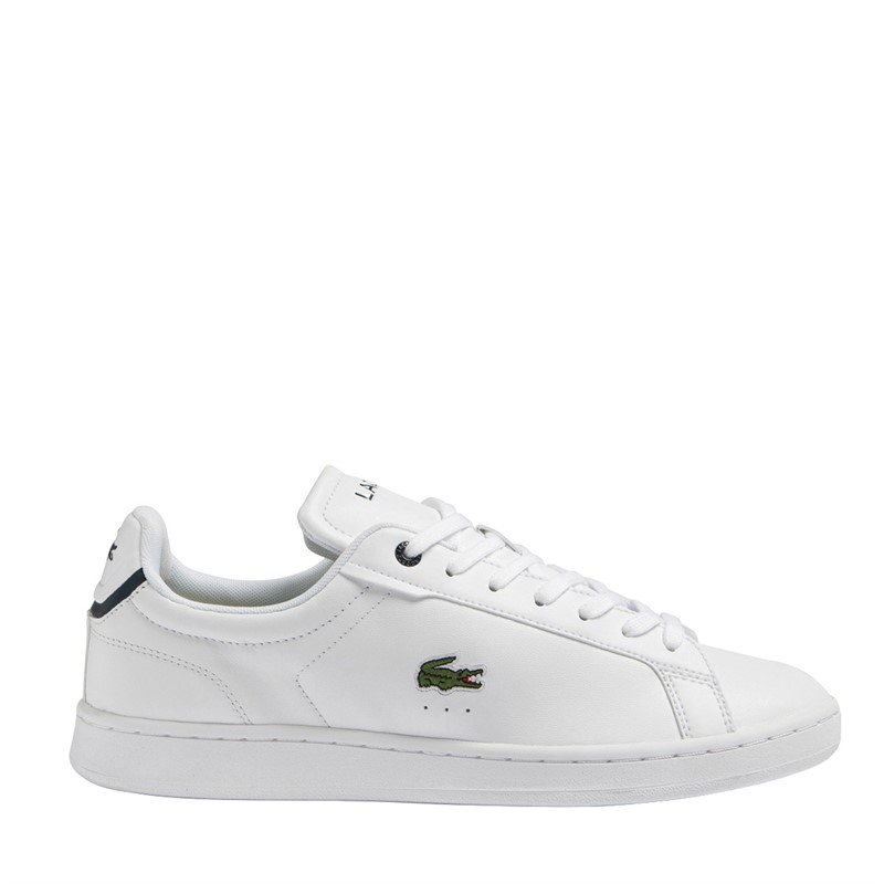 Lacoste Mens Carnaby Pro BL Trainers White/Navy