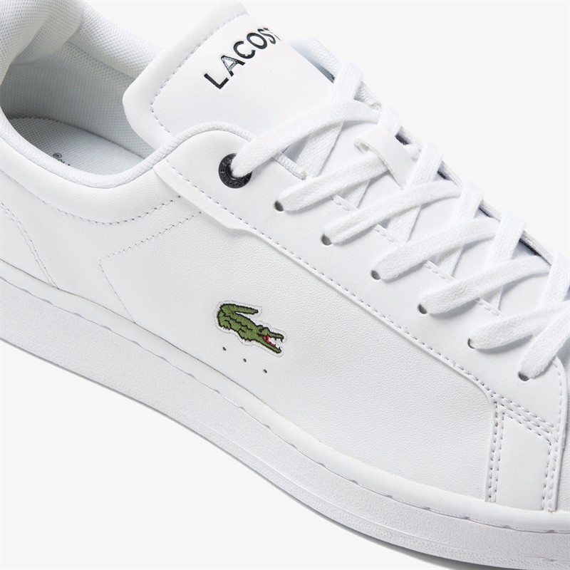 Lacoste Mens Carnaby Pro BL Trainers White/Navy