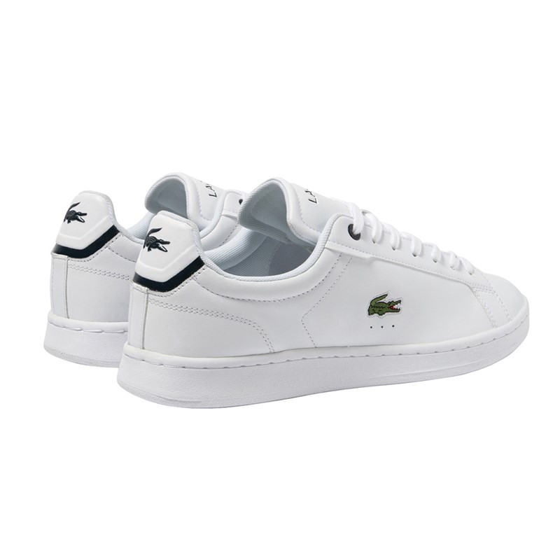 Lacoste Mens Carnaby Pro BL Trainers White/Navy