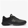 Lacoste Mens Golf Point Water-Repellent Golf Shoes Black/Black
