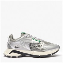 Lacoste Womens L003 Neo Trainers Grey/Silver