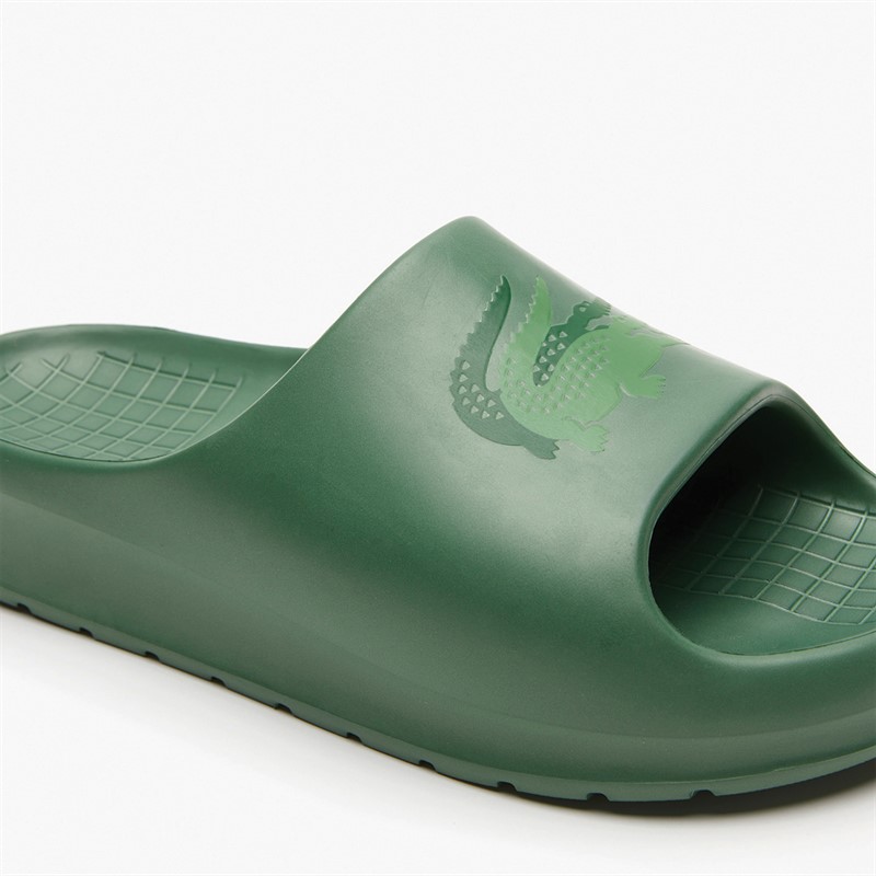 Lacoste Mens Serve Slides 2.0 Green/Green