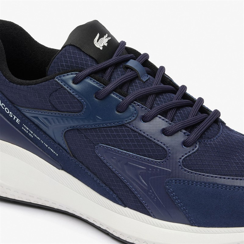 Lacoste Mens L003 Evo Trainers Navy/White