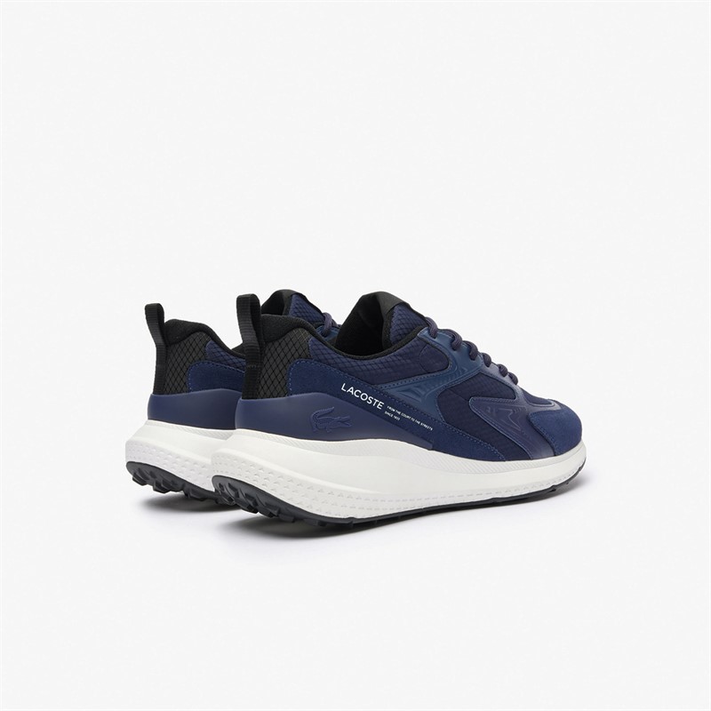 Lacoste Mens L003 Evo Trainers Navy/White