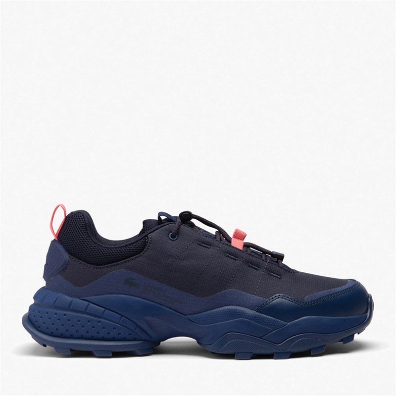 Lacoste Mens L-Guard Breaker Trainers Navy/Navy