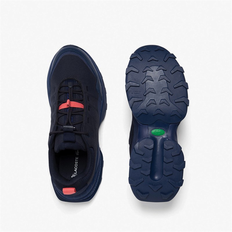 Lacoste Mens L-Guard Breaker Trainers Navy/Navy