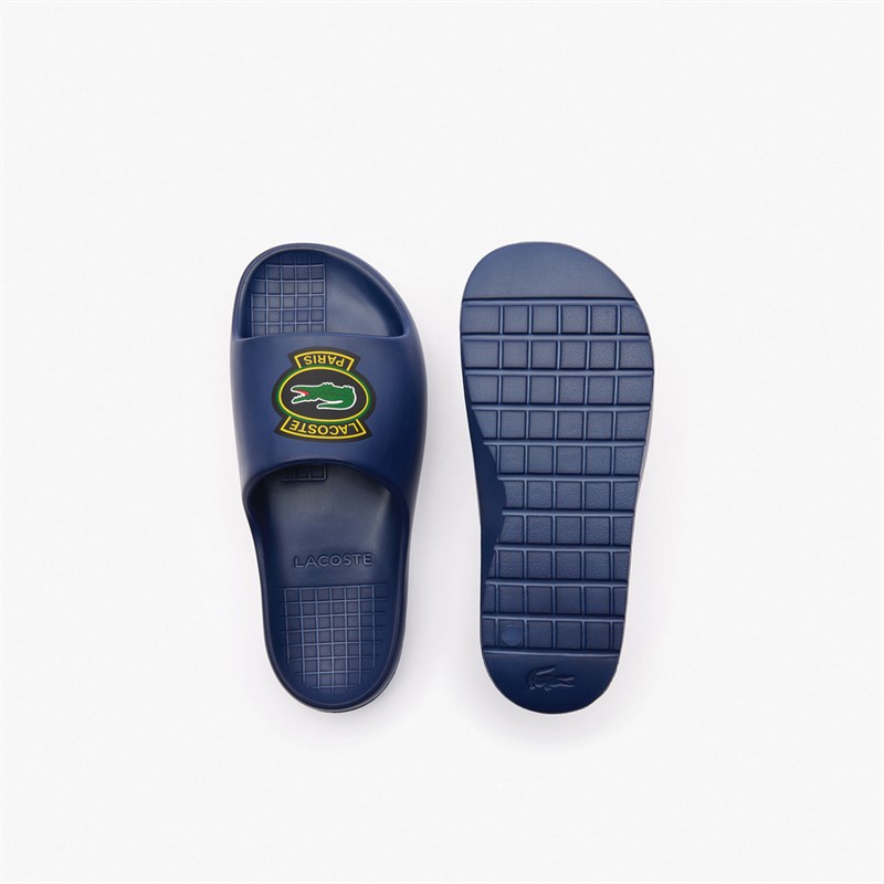 Lacoste Mens Serve Slides 2.0 Navy/Black