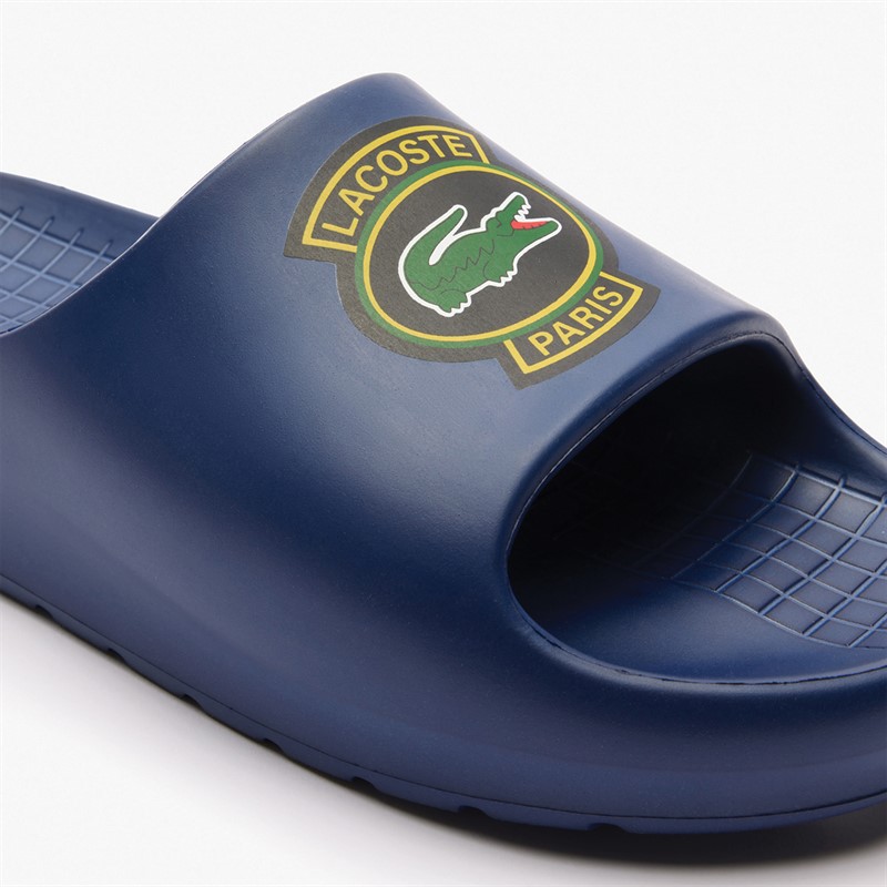 Lacoste Mens Serve Slides 2.0 Navy/Black