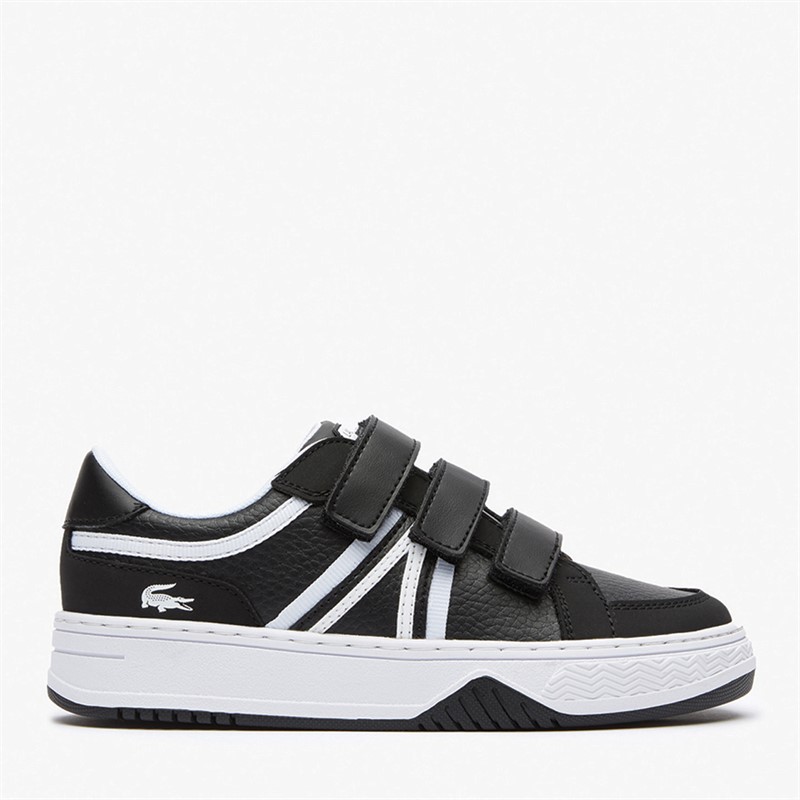 Lacoste Kids L001 Trainers Black/White