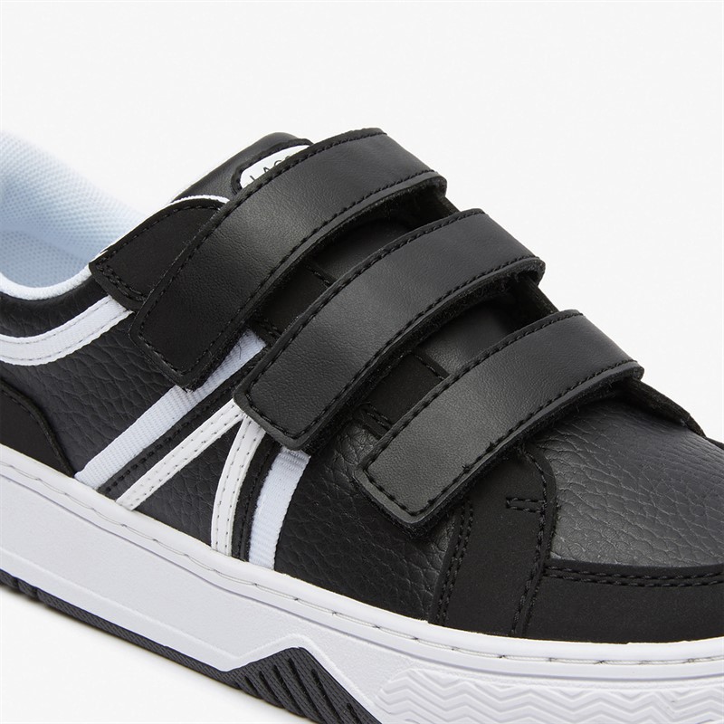 Lacoste Kids L001 Trainers Black/White