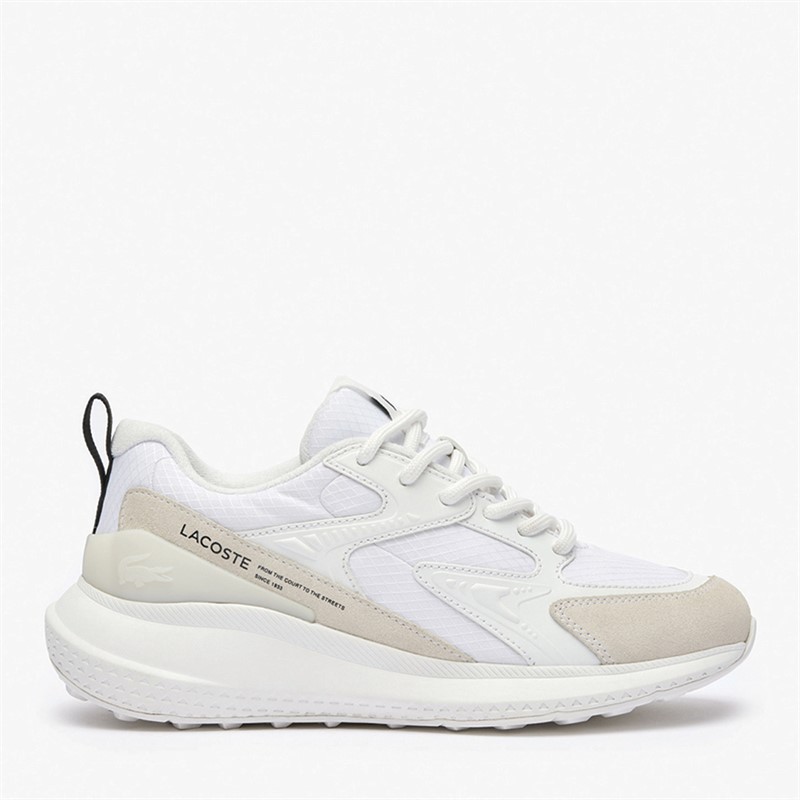 Lacoste Womens L003 Evo Trainers White/White