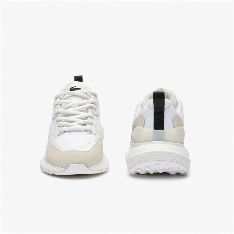 Lacoste Womens L003 Evo Trainers White/White