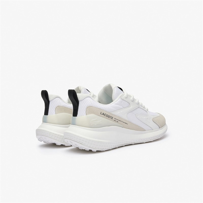 Lacoste Womens L003 Evo Trainers White/White