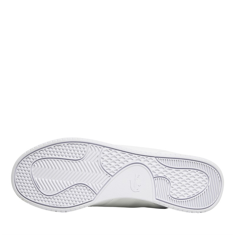 Lacoste Mens Twin Serve Trainers White/White