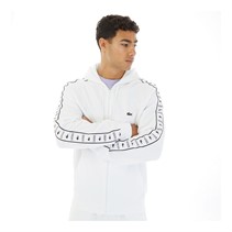 Lacoste Mens Hoodie White