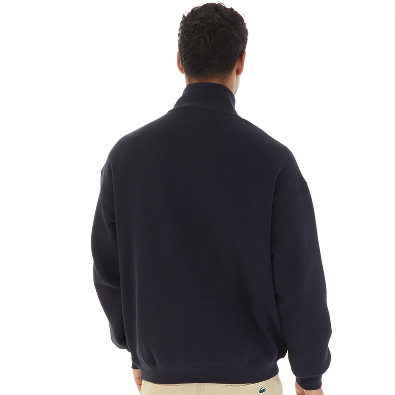 Lacoste Mens Sweatshirt Blue Marine