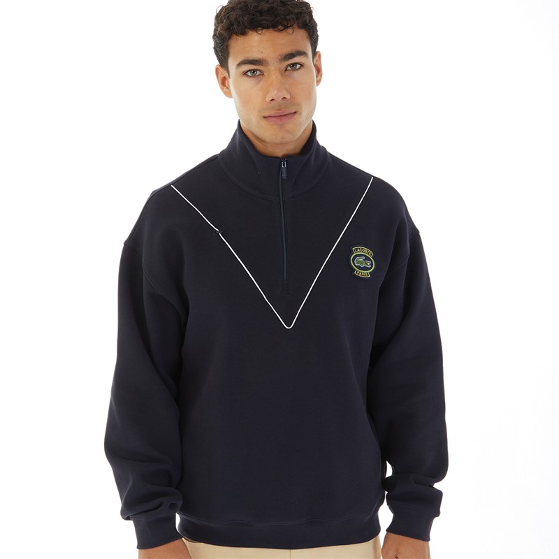 Lacoste Mens Sweatshirt Blue Marine