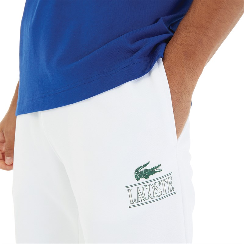 Lacoste Mens Joggers White