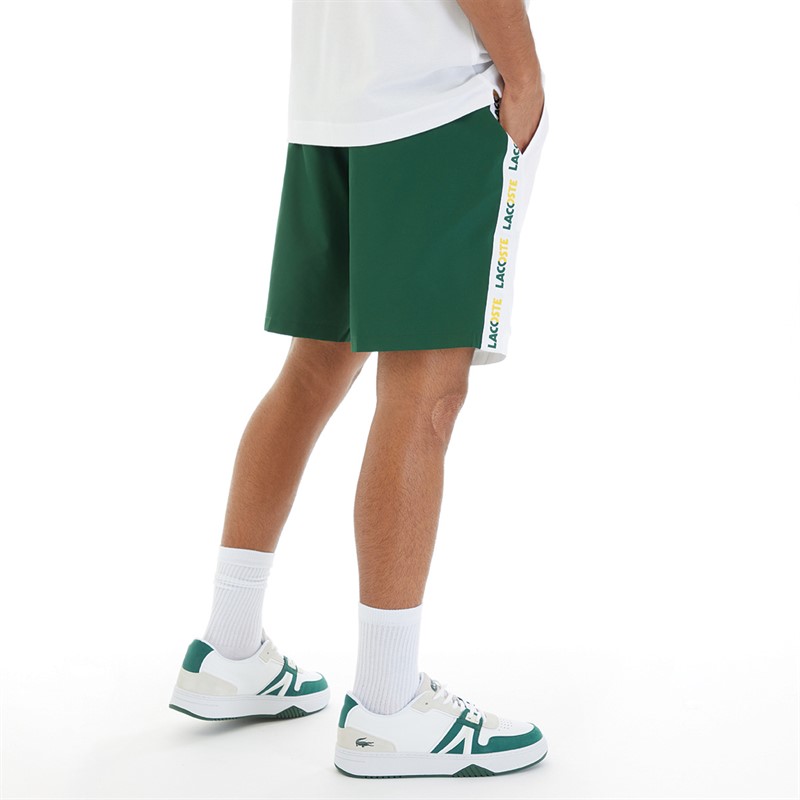 Lacoste Mens Shorts White/Green