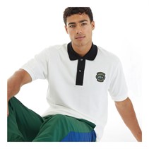 Lacoste Mens Polo Flour/Black