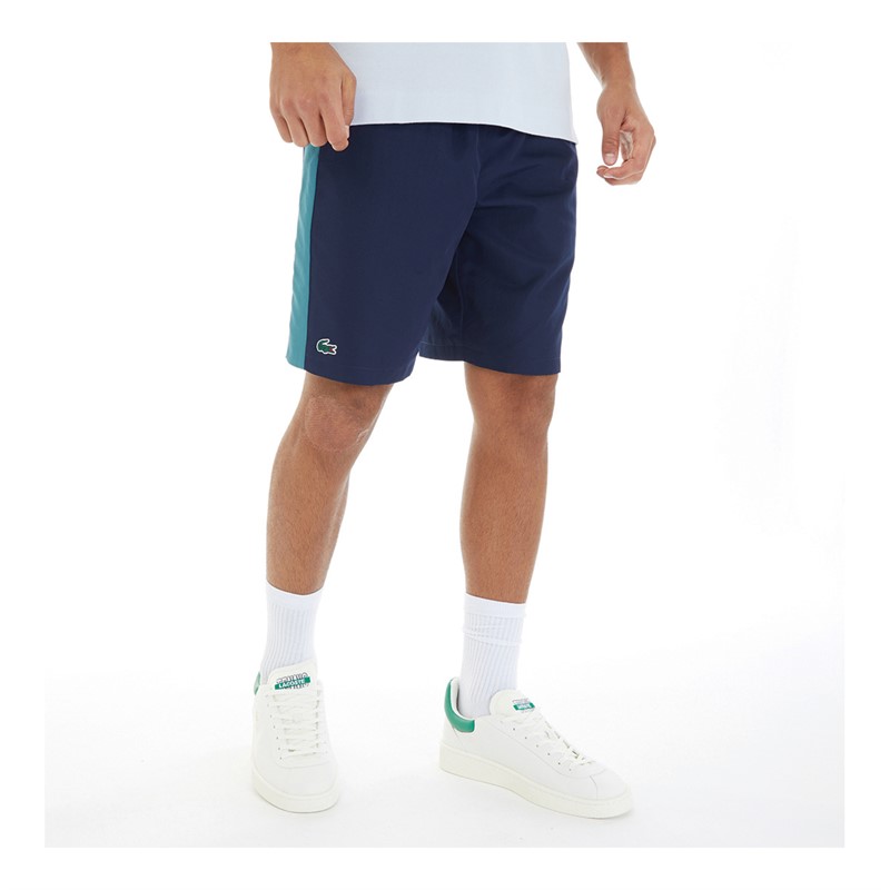 Lacoste Mens Shorts Navy Blue/Hydro/Sierra Red