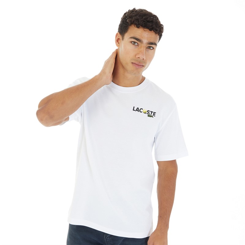 Lacoste Mens T-Shirt White