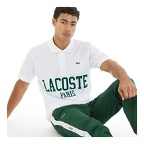 Lacoste Mens Polo Blanc