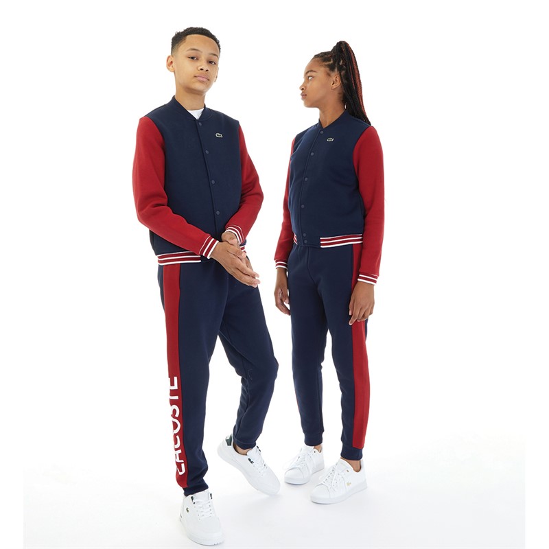 Lacoste Kids Joggers Navy Blue/Ora