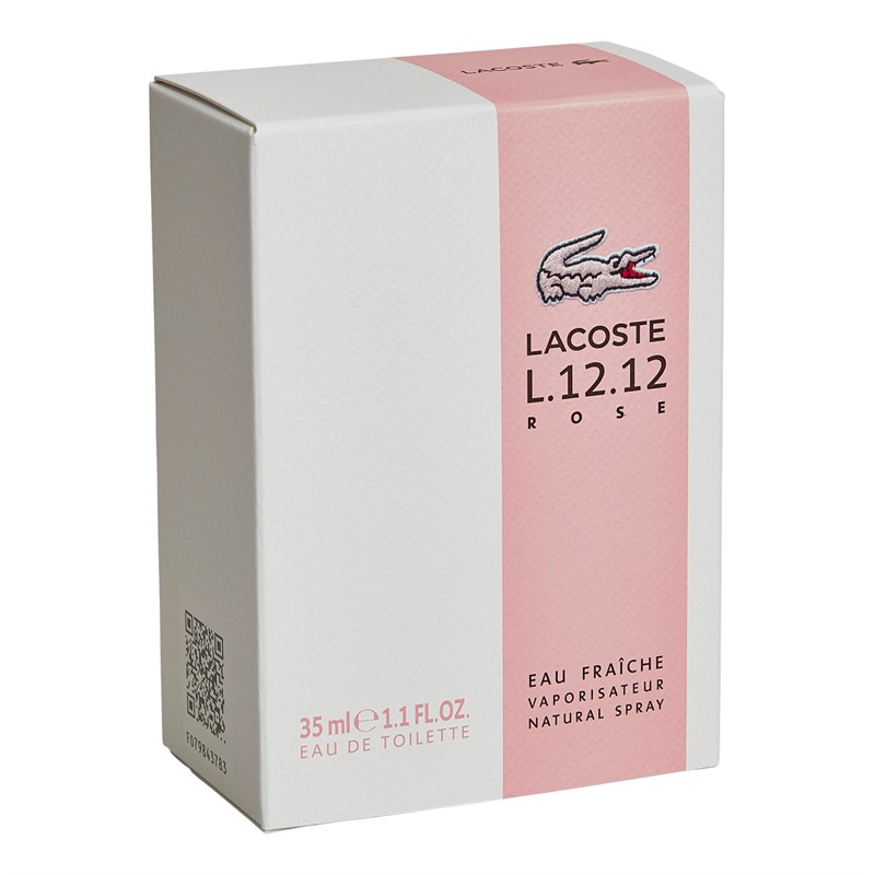 Lacoste Womens L.12.12 Rose Eau Fraiche 35ml Eau De Toilette Spray Multi