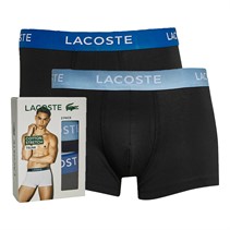 Lacoste Mens Two Pack Boxer Trunks I2G