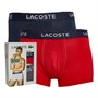 Lacoste Mens Two Pack Boxer Trunks 551