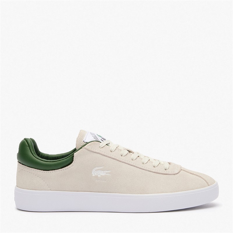 Lacoste Womens Baseshot Roland Garros Trainers Off White/Green