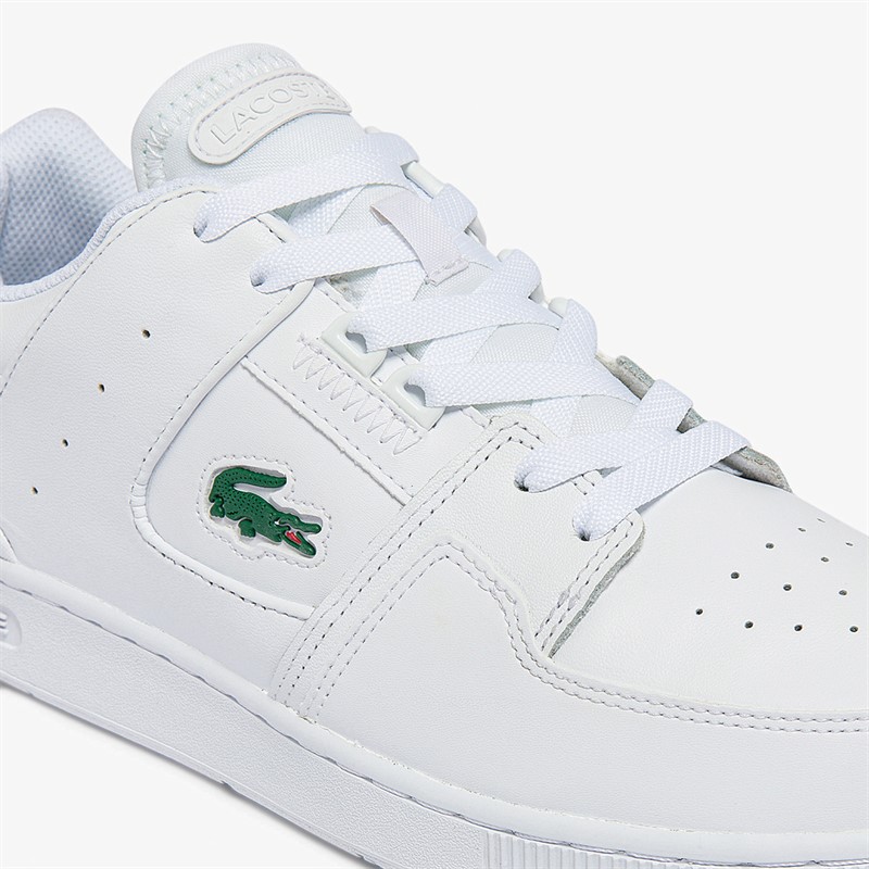 Lacoste Mens Court Cage Trainers White/White