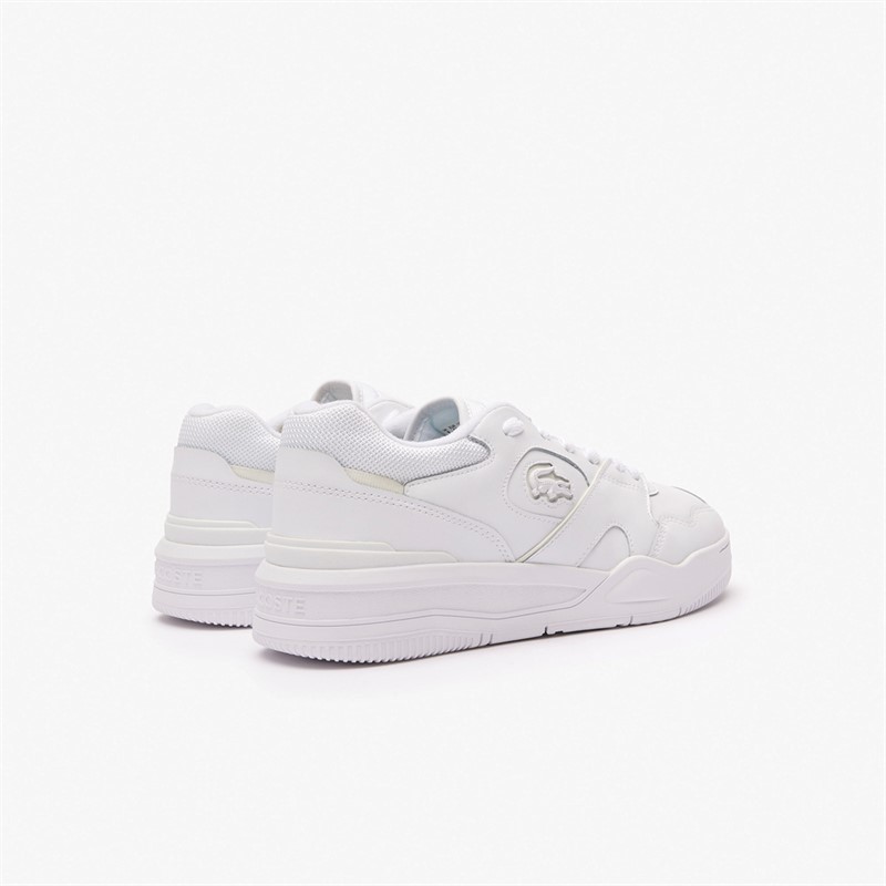 Lacoste Mens Lineshot Trainers White/White