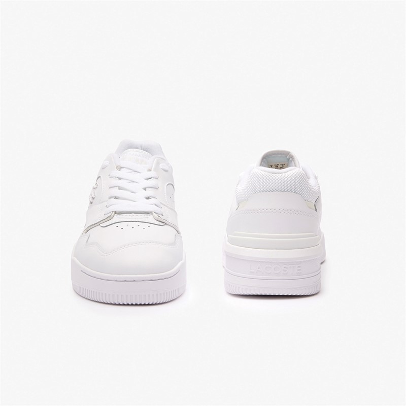 Lacoste Mens Lineshot Trainers White/White