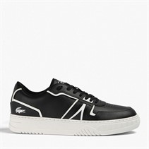 Lacoste Mens L001 Trainers Black/White