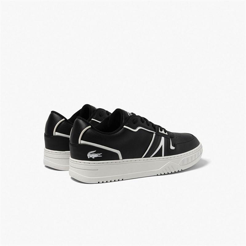 Lacoste Mens L001 Trainers Black/White