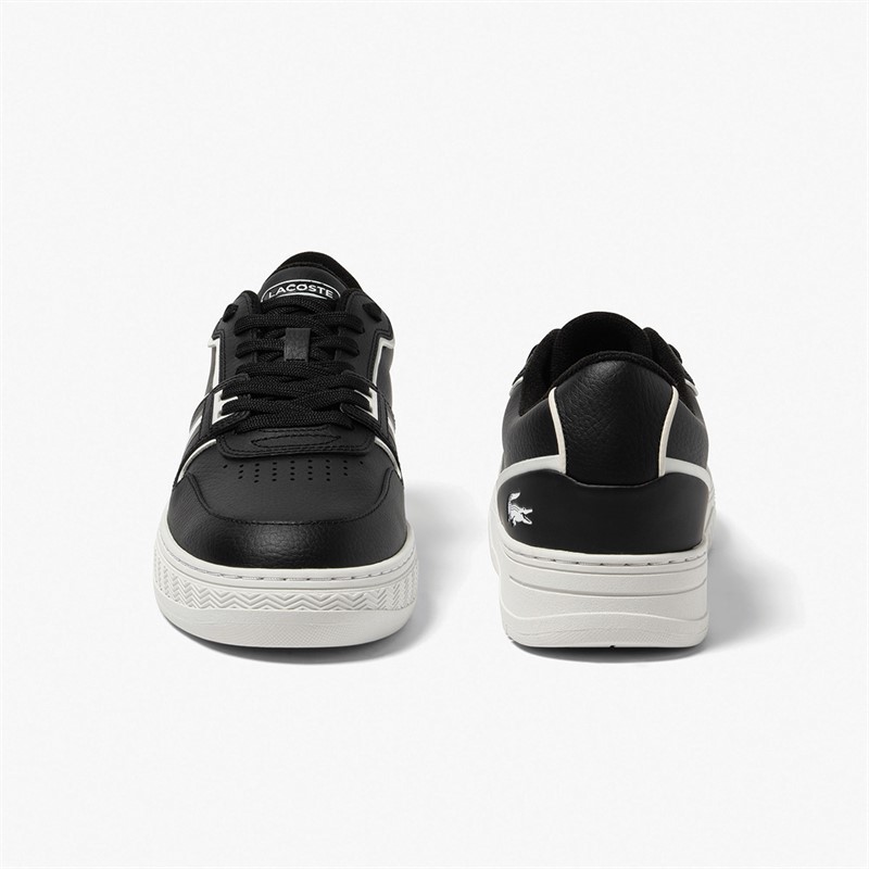 Lacoste Mens L001 Trainers Black/White