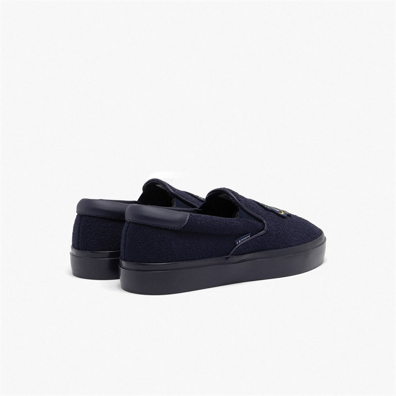 Lacoste Mens Jump Serve Slip Trainers Navy/Navy