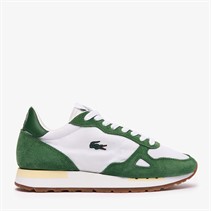 Lacoste Womens Partner 70s Roland Garros Trainers Off White/Green