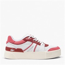 Lacoste Womens L002 Evo Trainers White/Pink