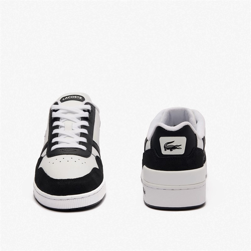 Lacoste Mens T-Slip Trainers White/Black